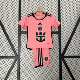 2024/25 Inter Miami Home Pink Fans Kids Soccer jersey