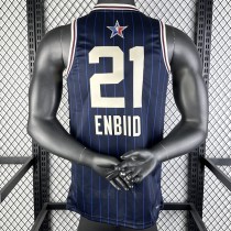 2023 ENBIID #21 ALL-STAR Dark Blue NBA Jerseys