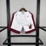 2023 HEAT White NBA Pants