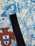 2024 Portugal Away Blue Fans Soccer jersey