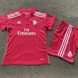 2014/15 R MAD Away Pink Retro Kids Soccer jersey