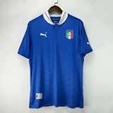 2012/13 Italy Home Blue Retro Soccer jersey
