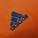 2013/14 R MAD 3RD Orange Retro Long Sleeve Soccer jersey