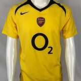 2005/06 ASN Away Yellow Retro Soccer jersey