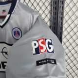 2000 PSG Away Gray Retro Soccer jersey