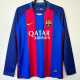 2016/17 BAR Home Red Retro Long Sleeve Soccer jersey