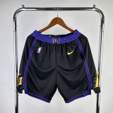 2023 LAKERS Black NBA Pants