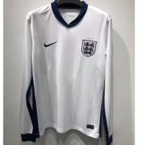 2024 England Home Fans Long Sleeve Soccer jersey