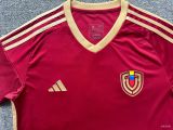 2024 Venezuela Home Red Fans Soccer jersey