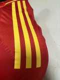 2024 Spain Home Red Player Soccer jersey