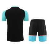 2024/25 Man City Black Training Shorts Suit