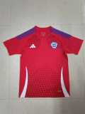2024 Chile Home Red Fans Soccer jersey