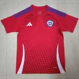 2024 Chile Home Red Fans Soccer jersey