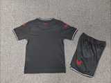 2023/24 Bayer 04 Leverkusen Home Black Fans Kids Soccer jersey