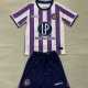 2023/24 Toulouse FC Home Purple Fans Kids Soccer jersey