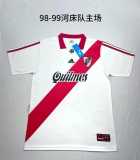 1998/99 River Plate Home White Retro Soccer jersey