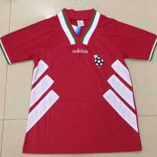 1994 Bulgaria Away Red Retro Soccer jersey