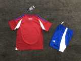 2024 Chile Home Red Fans Kids Soccer jersey