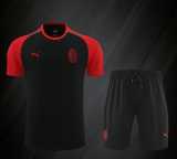 2024/25 ACM Black Training Shorts Suit