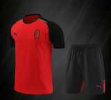 2024/25 ACM Red Training Shorts Suit