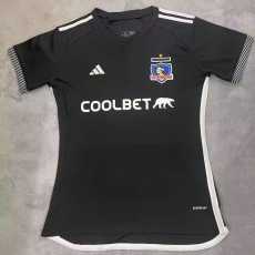 2024/25 Colo-Colo Away Black Fans Women Soccer jersey