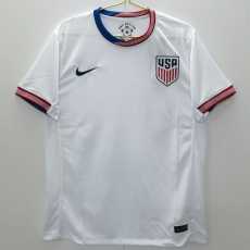 2024 United States Home White Fans Soccer jersey