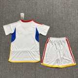 2024 Venezuela Away White Fans Kids Soccer jersey