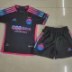 2024 Algeria Special Edition Black Fans Kids Soccer jersey