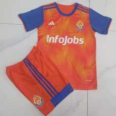 2024/25 Home Orange Saiyans Fans Kids Soccer jersey