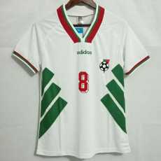 1994 Bulgaria Home White Retro Soccer jersey