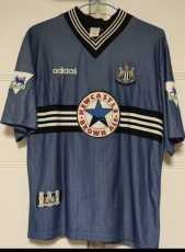 1995/96 Newcastle Away Gray Retro Soccer jersey