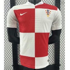 2024 Croatia Home Red Player Soccer jersey