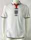 2004 England Home White Retro Soccer jersey