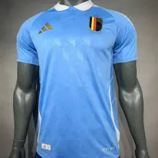 2024 Belgium Away Blue Player Soccer jersey