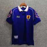 1998 Japan Home Blue Retro Soccer jersey