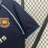 1999/00 West Ham 3RD Dark Blue Retro Soccer jersey