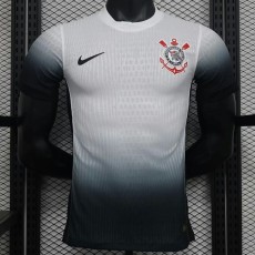 2024/25 Corinthians Home White Player Soccer jersey