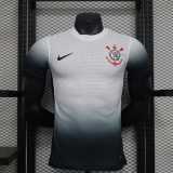 2024/25 Corinthians Home White Player Soccer jersey