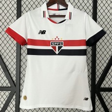 2024/25 Sao Paulo FC Away White Fans Women Soccer jersey