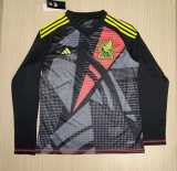 2024 Mexico GKB Black Fans Long Sleeve Soccer jersey