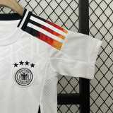 2024 Germany Home White Fans Kids Soccer jersey