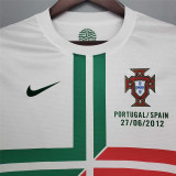 2012/13 Portugal Away White Retro Soccer jersey