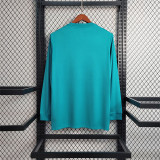 2017/18 R MAD 3RD Green Retro Long Sleeve Soccer jersey