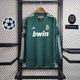 2012/13 R MAD 3RD Green Retro Long Sleeve Soccer jersey