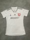 2024/25 Universidad de Chile Away White Fans Women Soccer jersey