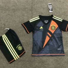 2024 Germany GKB Black Fans Kids Soccer jersey