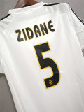 2004/05 R MAD Home White Retro Soccer jersey