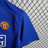 2008/09 Man Utd Away Blue Retro Soccer jersey