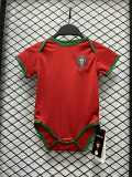 2024 Portugal Home Red Baby Jersey