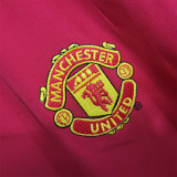2002/04 Man Utd Home Red Retro Soccer jersey